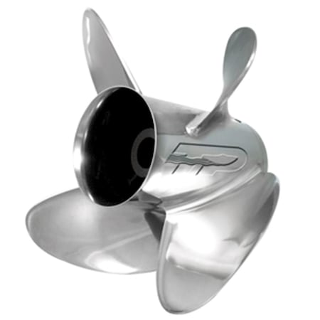 Safety First Express Stainless Steel Left-Hand Propeller 14 x 21 - 4 Blade - Stainless Steel - 14 x 21 - 4-Blade SA2933669